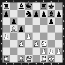 Horgen CS 1994 – Round 3 – Korchnoi, Viktor – 1/2-1/2 – Gavrikov, Viktor – G9