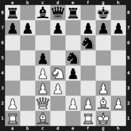 Horgen CS 1994 – Round 8 – Gavrikov, Viktor – 1/2-1/2 – Lutz, Christopher – G31