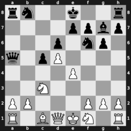 Linares 1994 – Round 1 – Bareev, Evgeny – 0-1 – Kasparov, Garry – G5