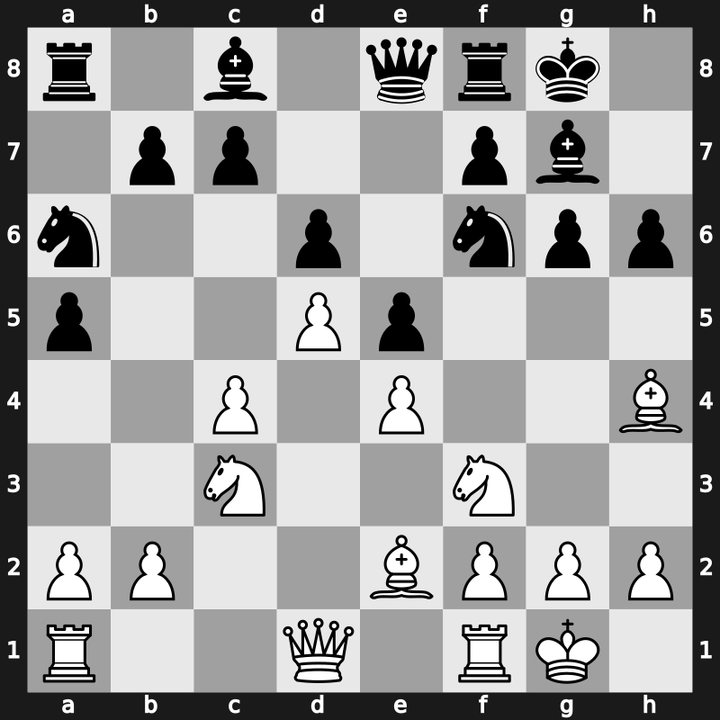 Linares 1994 – Round 1 – Kramnik, Vladimir – 1/2-1/2 – Gelfand, Boris – G10