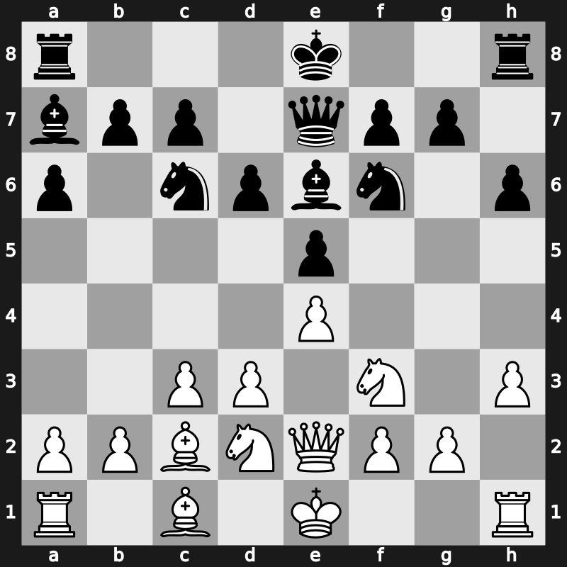 Linares 1994 – Round 13 – Kasparov, Garry – 0-1 – Lautier, Joel – G69