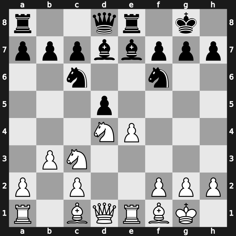 Novgorod 1994 – Round 2 – Ivanchuk, Vasyl – 1/2-1/2 – Short, Nigel D – G8