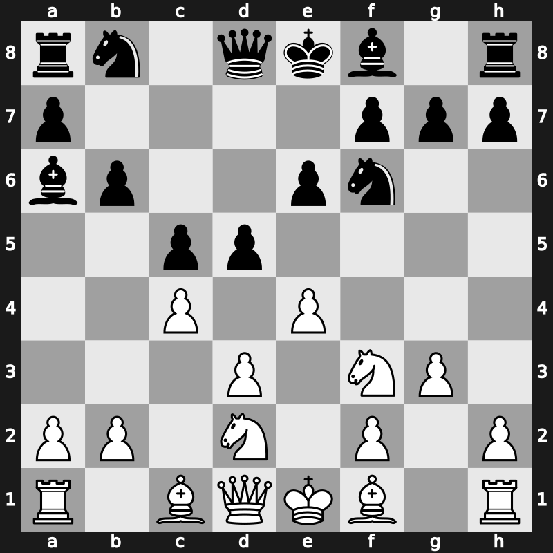 Novgorod 1994 – Round 3 – Shirov, Alexei – 1-0 – Bareev, Evgeny – G11
