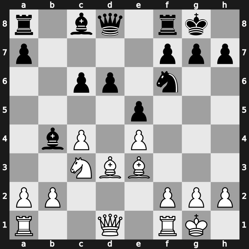 PCA/Intel-GP 1994 – Round 4 – Kramnik, Vladimir – 1-0 – Kasparov, Garry – G30