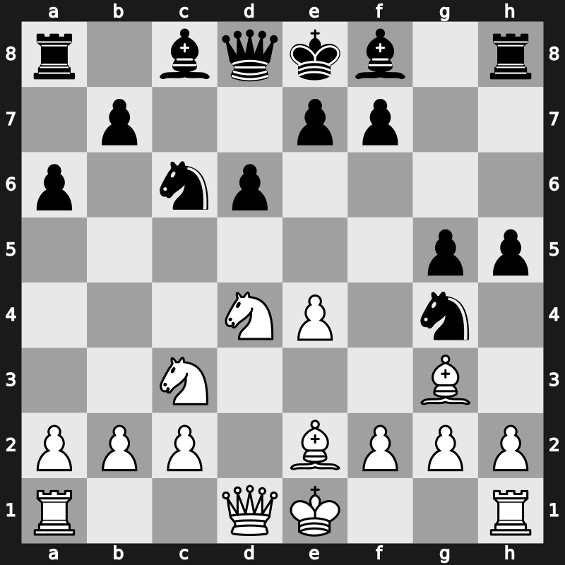Amber-blindfold 02nd 1993 – Round 11 – Anand, Viswanathan – 1-0 – Polgar, Judit – G7