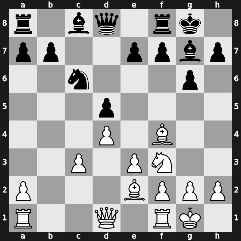 Biel Interzonal 1993 – Round 11 – Portisch, Lajos – 0-1 – Kramnik, Vladimir – G9