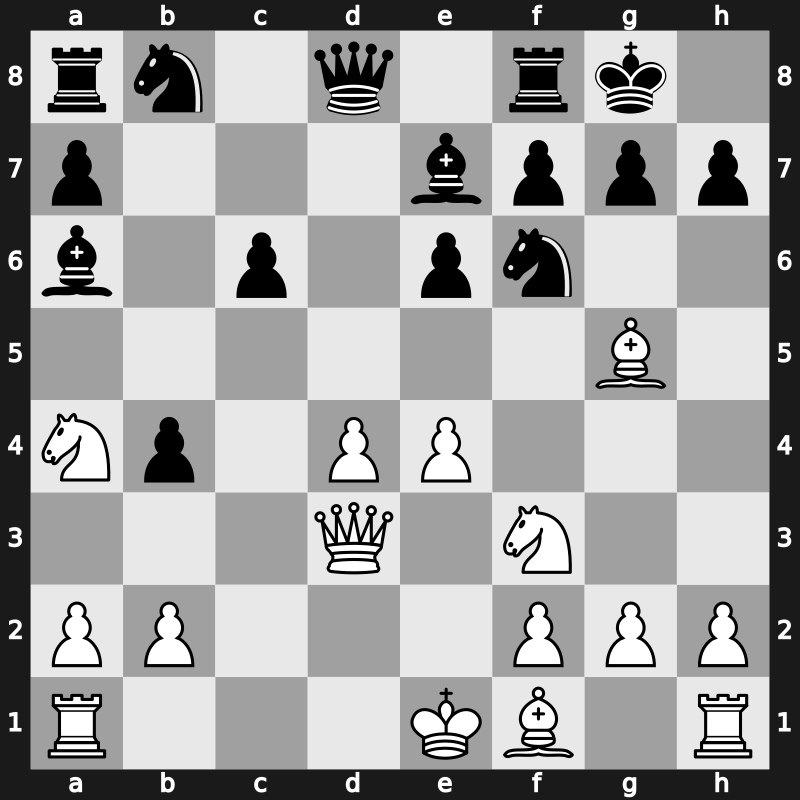 Biel Interzonal 1993 – Round 8 – Portisch, Lajos – 1/2-1/2 – Lautier, Joel – G174