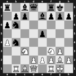 Interpolis 1993 – Round 1 – Kostov, Kosta Georgiev – 1/2-1/2 – Morozevich, Alexander – G6