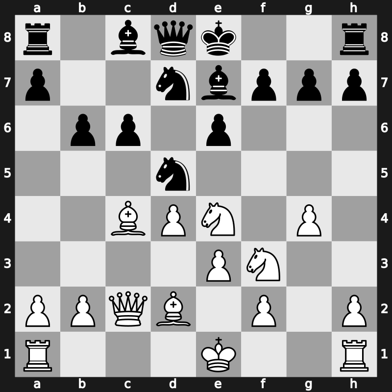 Interpolis 1993 – Round 1 – Amoros Marin, Marcos – 1/2-1/2 – Gurevich, Mikhail – G12