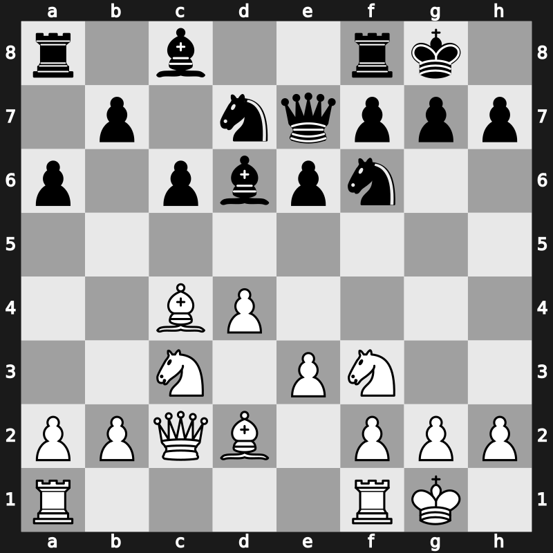 Interpolis 1993 – Round 2 – Vyzmanavin, Alexey – 1/2-1/2 – Chernin, Alexander – G75