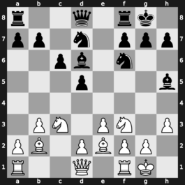 Linares 1993 – Round 3 – Ljubojevic, Ljubomir – 1/2-1/2 – Kramnik, Vladimir – G11