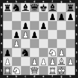 Linares 1993 – Round 8 – Gelfand, Boris – 0-1 – Shirov, Alexei – G22