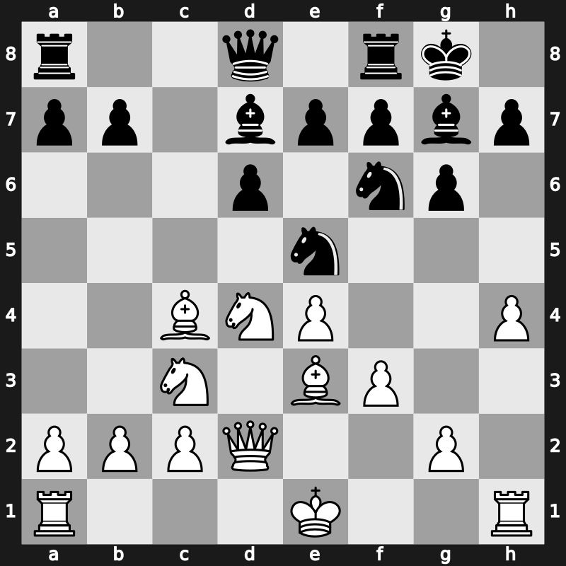 Madrid 1993 – Round 2 – Anand, Viswanathan – 1/2-1/2 – Topalov, Veselin – G11