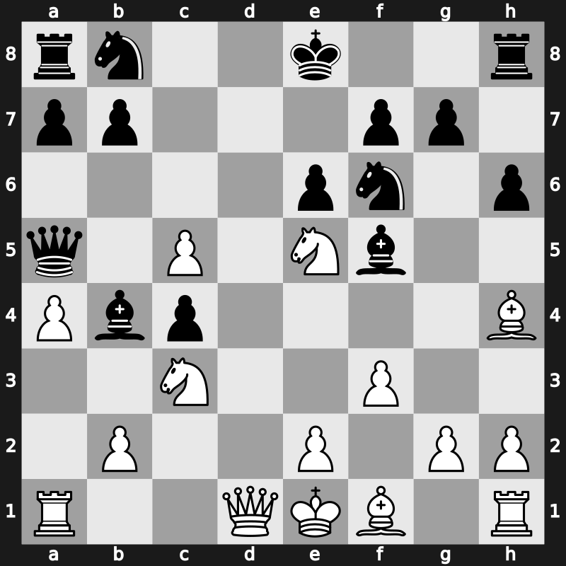 Munchen 1993 – Round 10 – Bareev, Evgeny – 1/2-1/2 – Hertneck, Gerald – G41