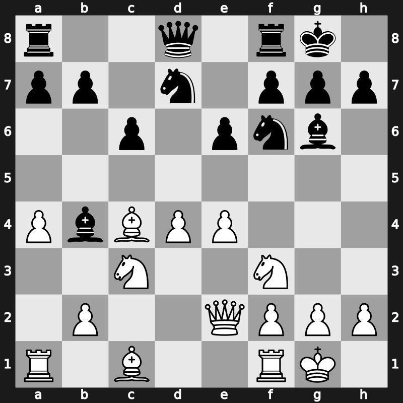 PCA-World Championship 1993 – Round 13 – Kasparov, Garry – 1/2-1/2 – Short, Nigel D – G3