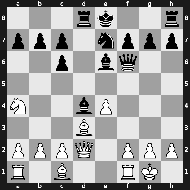 PCA-World Championship 1993 – Round 11 – Kasparov, Garry – 1/2-1/2 – Short, Nigel D – G8