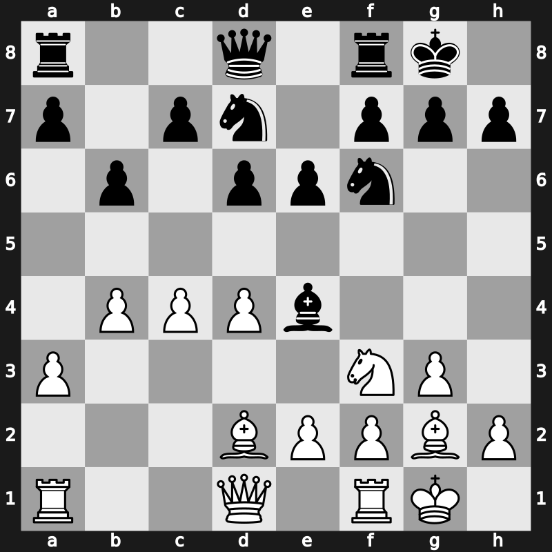 Linares 1992 – Round 3 – Bareev, Evgeny – 1-0 – Salov, Valery – G8