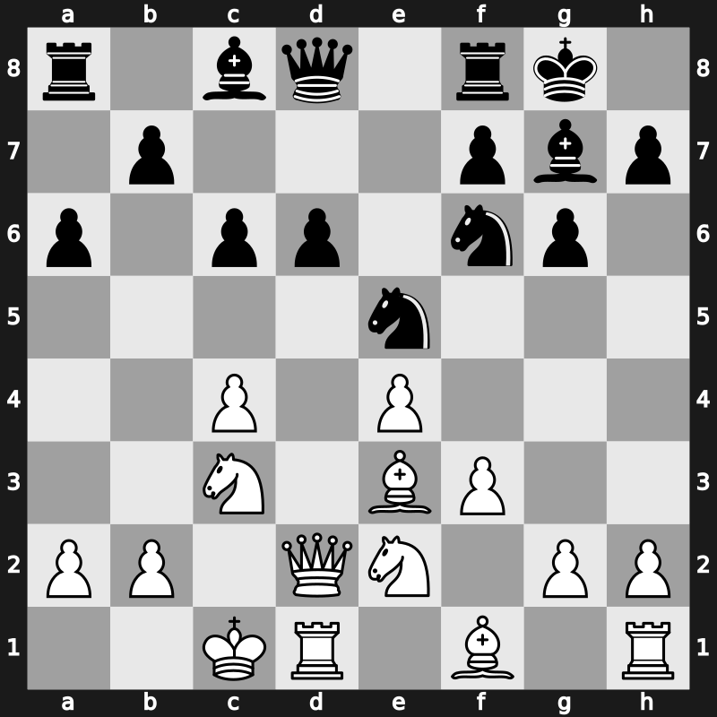 Linares 1992 – Round 7 – Ljubojevic, Ljubomir – 0-1 – Timman, Jan H – G17