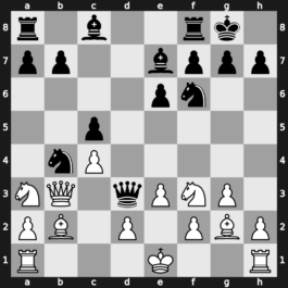 Linares 1992 – Round 12 – Timman, Jan H – 1-0 – Illescas Cordoba, Miguel – G23