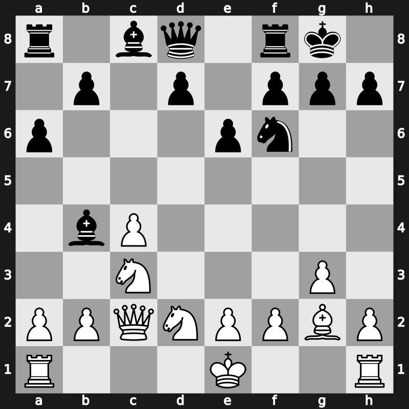 Linares 1992 – Round 11 – Illescas Cordoba, Miguel – 1/2-1/2 – Salov, Valery – G43