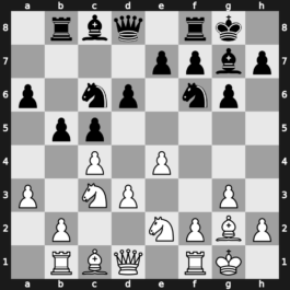 Memorial A.Alekhine (cat.18) 1992 – Round 2 – Salov, Valery – 1/2-1/2 – Shirov, Alexei – G2