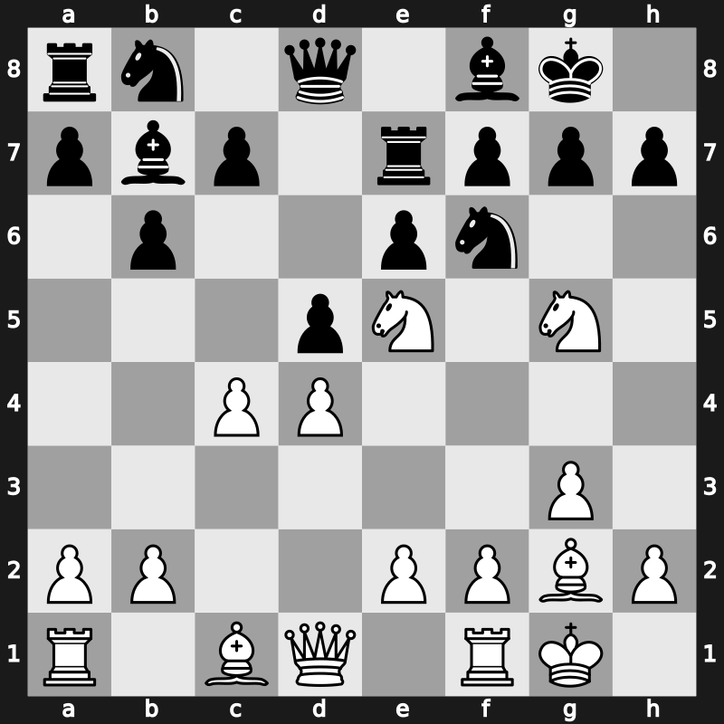 Reggio Emilia9192 1992 – Round 3 – Ivanchuk, Vasyl – 1/2-1/2 – Salov, Valery – G9