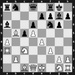 Roquebrune rapid 1992 – Round 4 – Anand, Viswanathan – 1/2-1/2 – Adams, Michael – G12