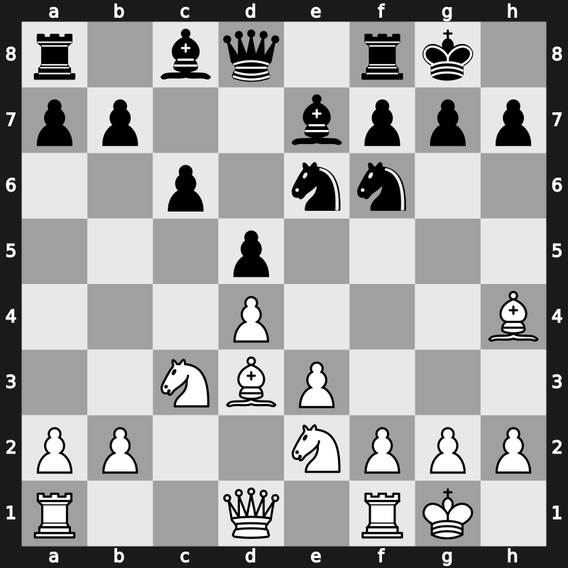Roquebrune rapid 1992 – Round 4 – Speelman, Jon S – 1/2-1/2 – Ljubojevic, Ljubomir – G13