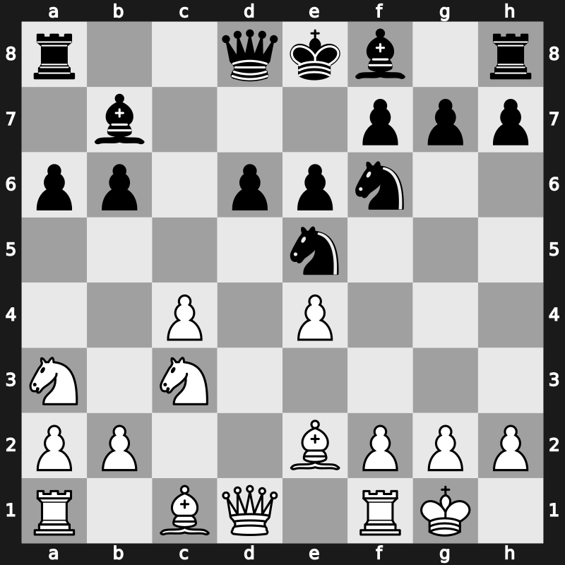 Roquebrune rapid 1992 – Round 5 – Ljubojevic, Ljubomir – 1-0 – Polgar, Judit – G18