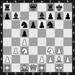 Roquebrune rapid 1992 – Round 6 – Anand, Viswanathan – 1/2-1/2 – Korchnoi, Viktor – G22