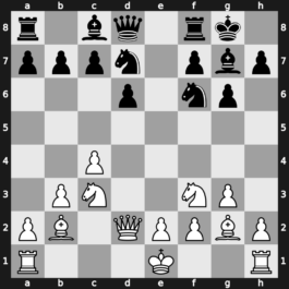 Roquebrune rapid 1992 – Round 7 – Karpov, Anatoly – 1/2-1/2 – Anand, Viswanathan – G25