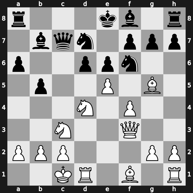 Euwe Memorial 1991 – Round 1 – Van der Wiel, John T.H. – 1/2-1/2 – Kasparov, Garry – G3