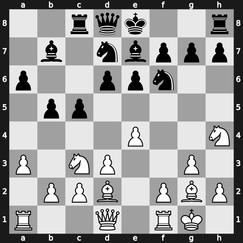 Interpolis 1991 – Round 13 – Short, Nigel D – 1/2-1/2 – Kasparov, Garry – G39