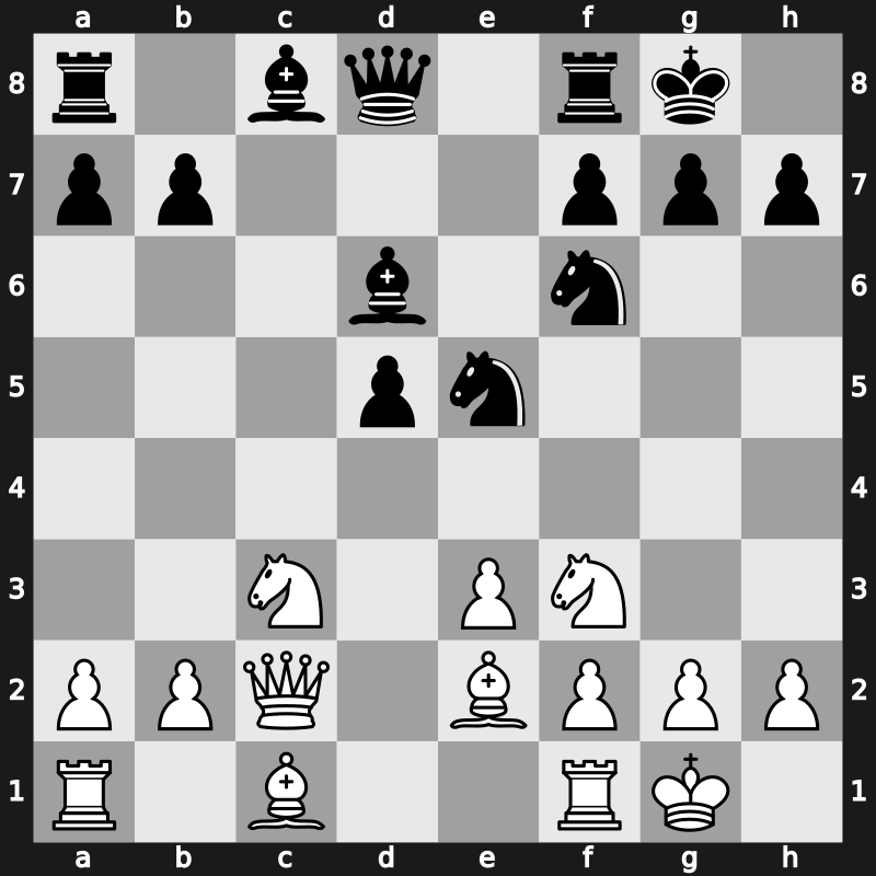 Linares 1991 – Round 8 – Karpov, Anatoly – 1/2-1/2 – Kasparov, Garry – G31