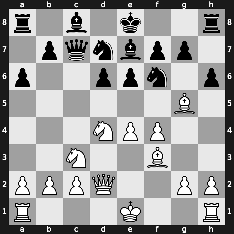 Linares 1991 – Round 10 – Ljubojevic, Ljubomir – 0-1 – Gelfand, Boris – G40