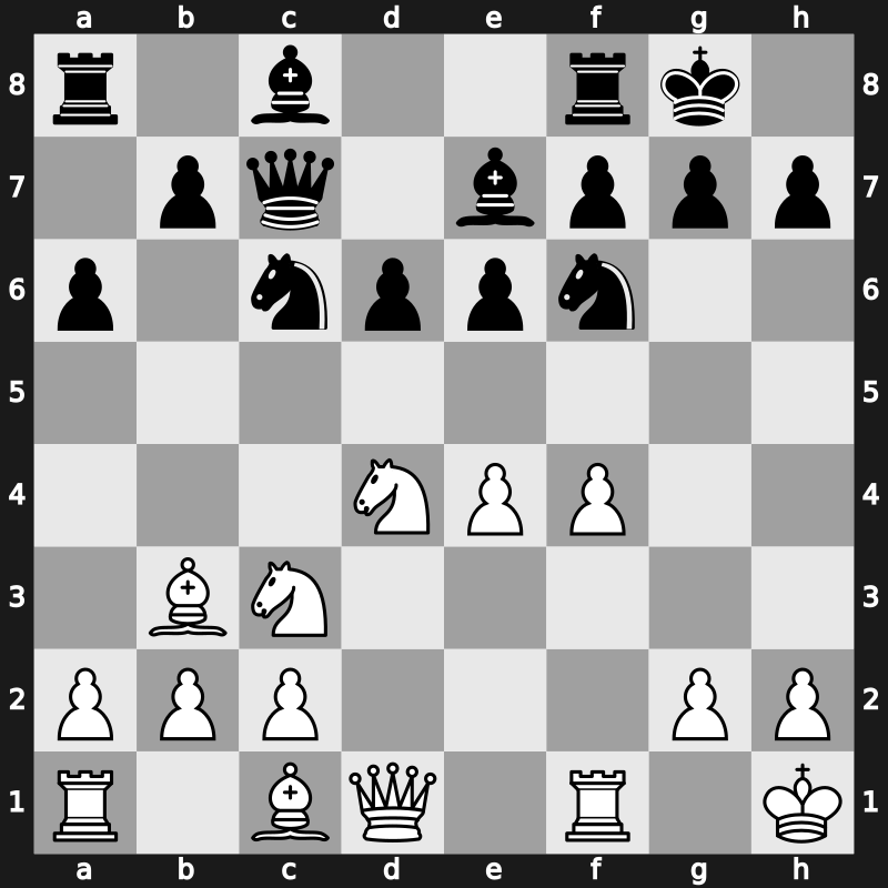 Linares 1991 – Round 3 – Ivanchuk, Vasyl – 1/2-1/2 – Salov, Valery – G6