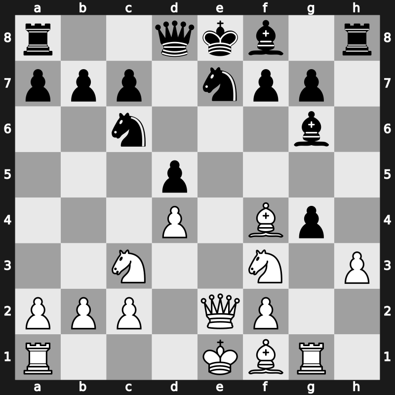 Paris Immopar rapid 1991 – Round 2 – Bareev, Evgeny – 1/2-1/2 – Short, Nigel D – G9