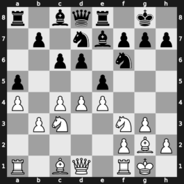 Paris Immopar rapid 1991 – Round 3 – Timman, Jan H – 1/2-1/2 – Anand, Viswanathan – G14