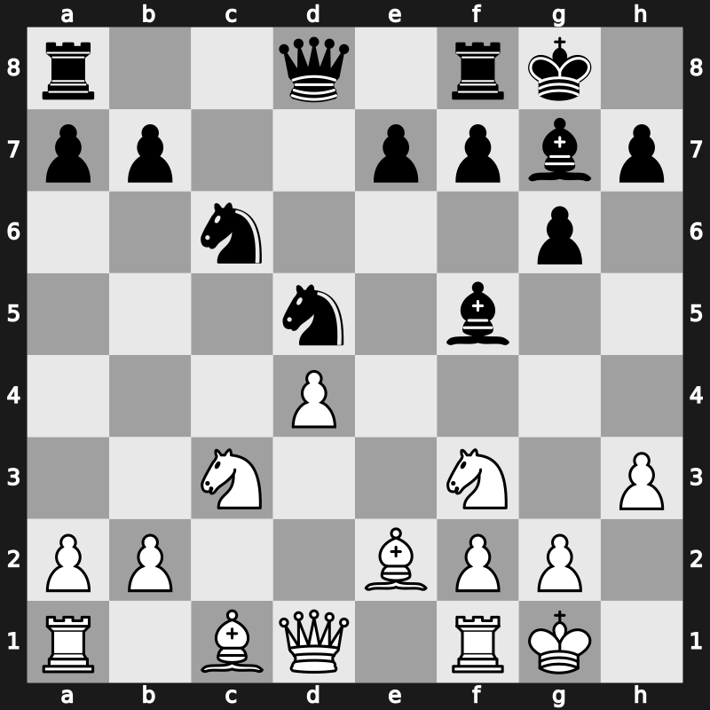 Paris Immopar rapid 1991 – Round 3 – Bareev, Evgeny – 0-1 – Kasparov, Garry – G15