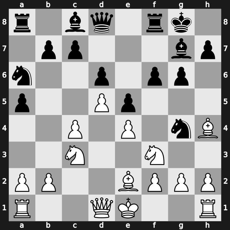 Tilburg 1991 – Round 4 – Bareev, Evgeny – 0-1 – Kasparov, Garry – G4