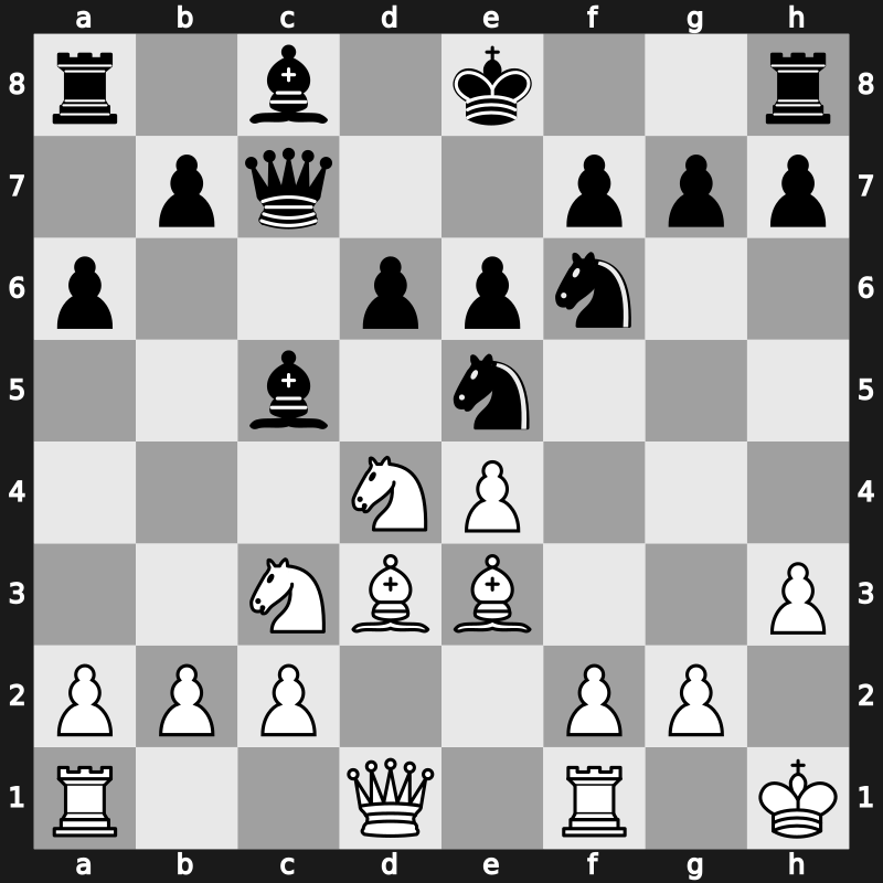 Tilburg 1991 – Round 5 – Kasparov, Garry – 1-0 – Anand, Viswanathan – G5