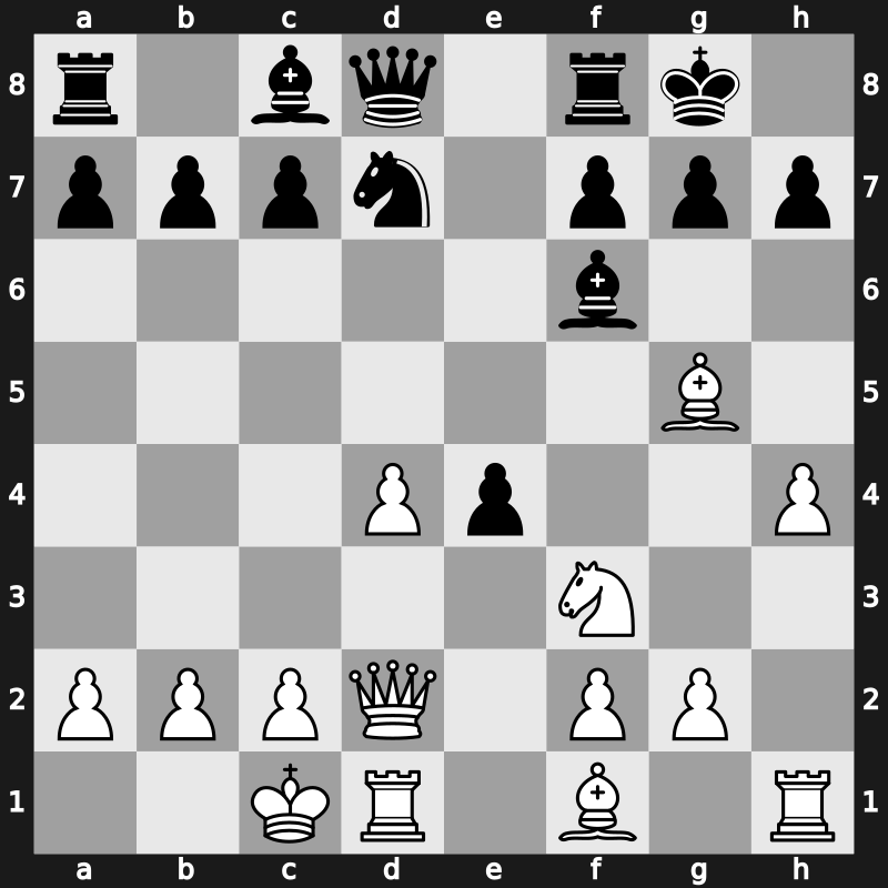 Tilburg 1991 – Round 10 – Anand, Viswanathan – 1/2-1/2 – Korchnoi, Viktor – G10