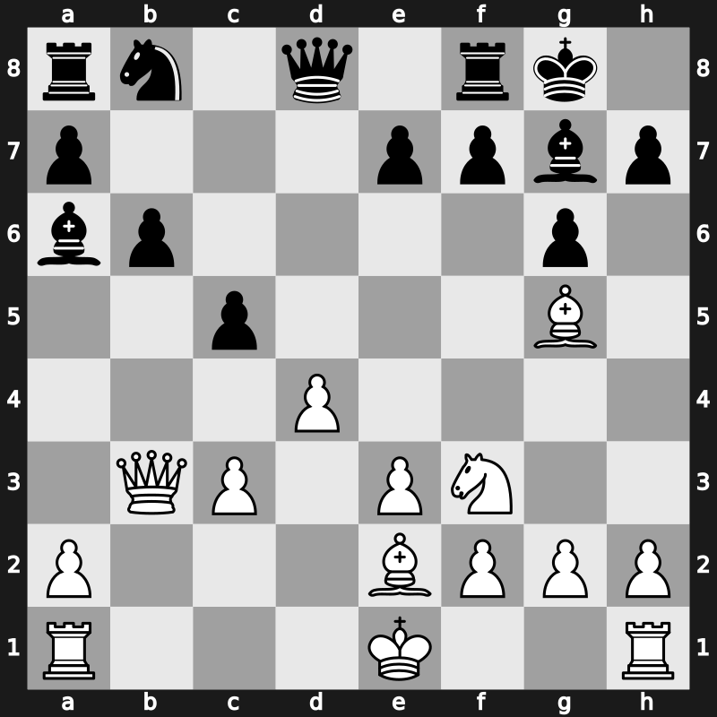 World Cup 1991 – Round 1 – Gulko, Boris – 1/2-1/2 – Ehlvest, Jaan – G9