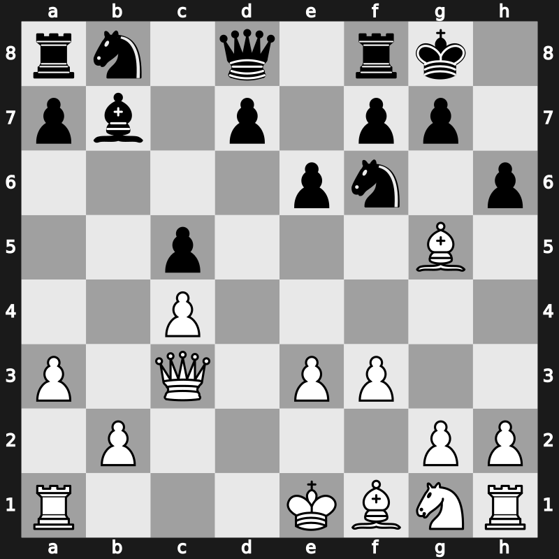World Cup 1991 – Round 12 – Hjartarson, Johann – 1-0 – Speelman, Jon S – G87