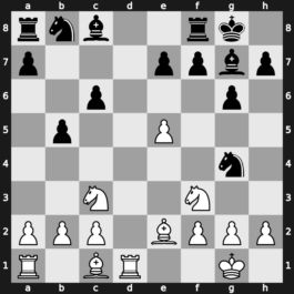 Interpolis 1990 – Round 7 – Ivanchuk, Vasyl – 1/2-1/2 – Nikolic, Predrag – G21
