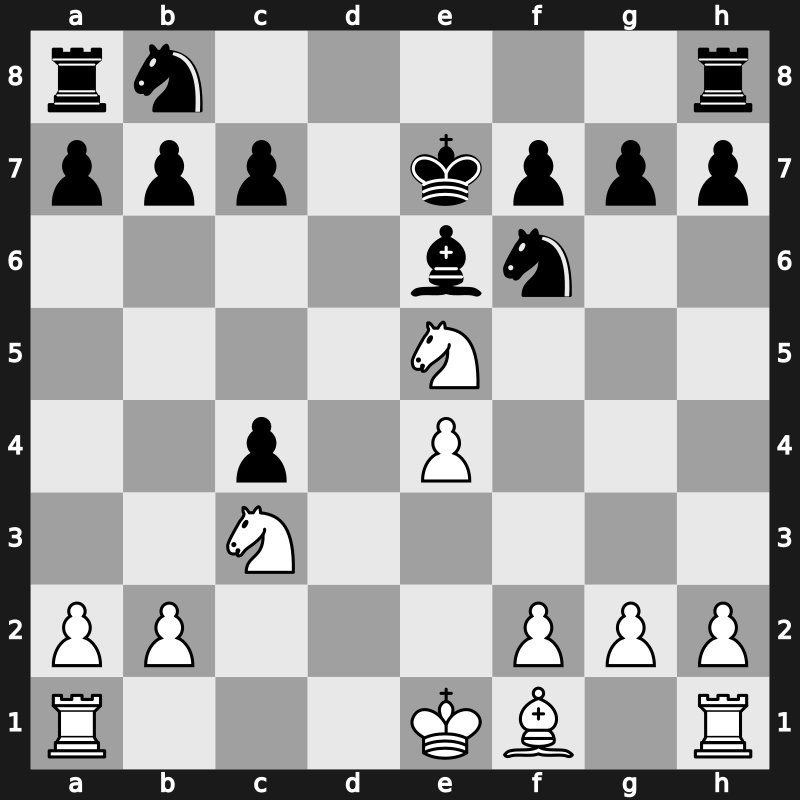 Interpolis 1990 – Round 9 – Nikolic, Predrag – 1/2-1/2 – Seirawan, Yasser – G26