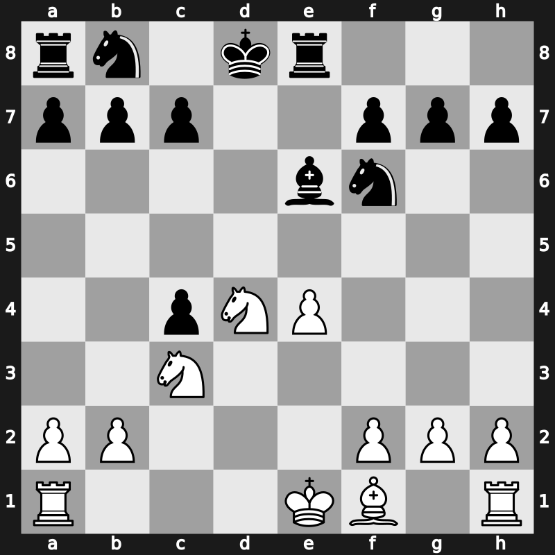 Interpolis 1990 – Round 10 – Andersson, Ulf 1949 – 1/2-1/2 – Nikolic, Predrag – G29