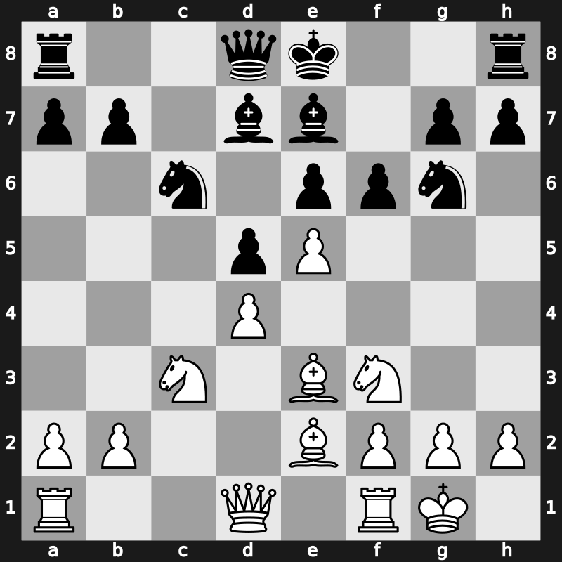 Manila Interzonal 1990 – Round 1 – Thipsay, Praveen M – 1/2-1/2 – Gulko, Boris – G17