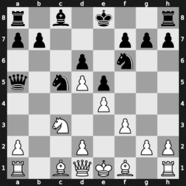 Manila Interzonal 1990 – Round 2 – Vaganian, Rafael A – 1-0 – Lobron, Eric – G23