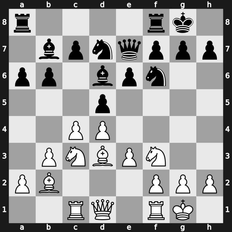 Manila Interzonal 1990 – Round 5 – Portisch, Lajos – 1/2-1/2 – Sax, Gyula – G80